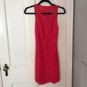 Pink Lacey Dress